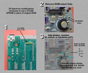 Spectrum EPROM ROM Replacement - Photo guide